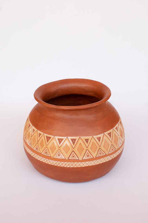 Vasija de cerámica Chuyma