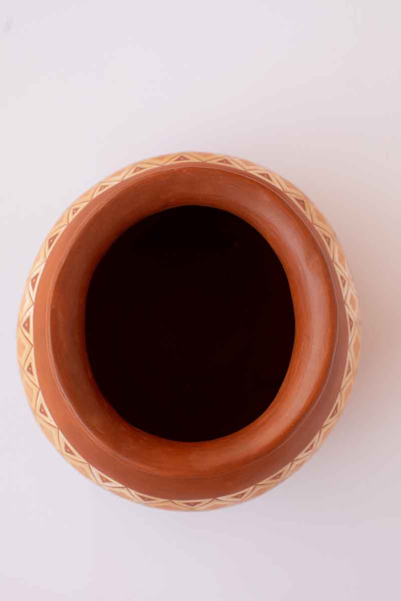 Vasija de cerámica Chuyma